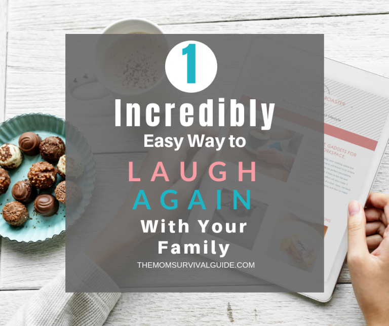 1 Incredibly Easy Way to Find Time To Laugh Again!