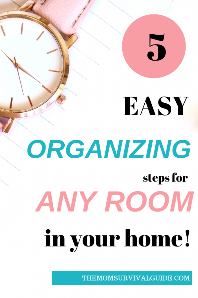 how to start organizing your messy house