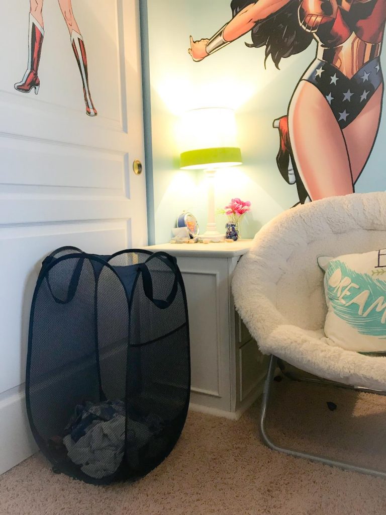 Light weight and collapsible Laundry Hamper. #Storage #Organization #solution