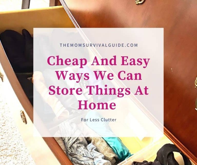 Cheap And Easy Ways We Can Store Things at Home For Less Clutter