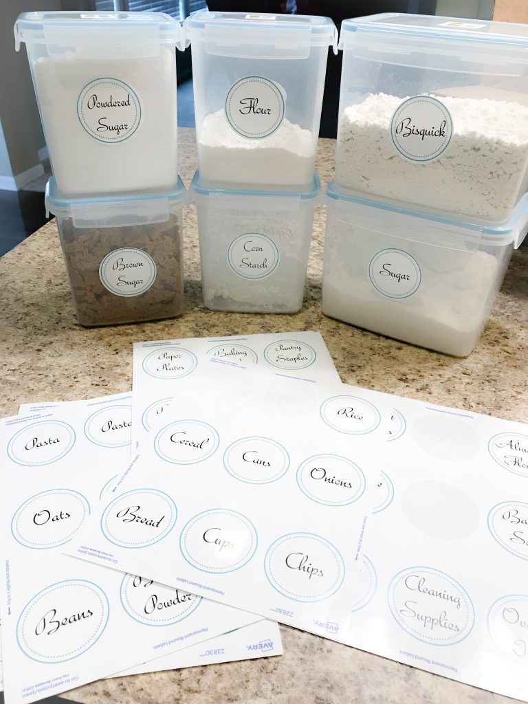 Kitchen Labels