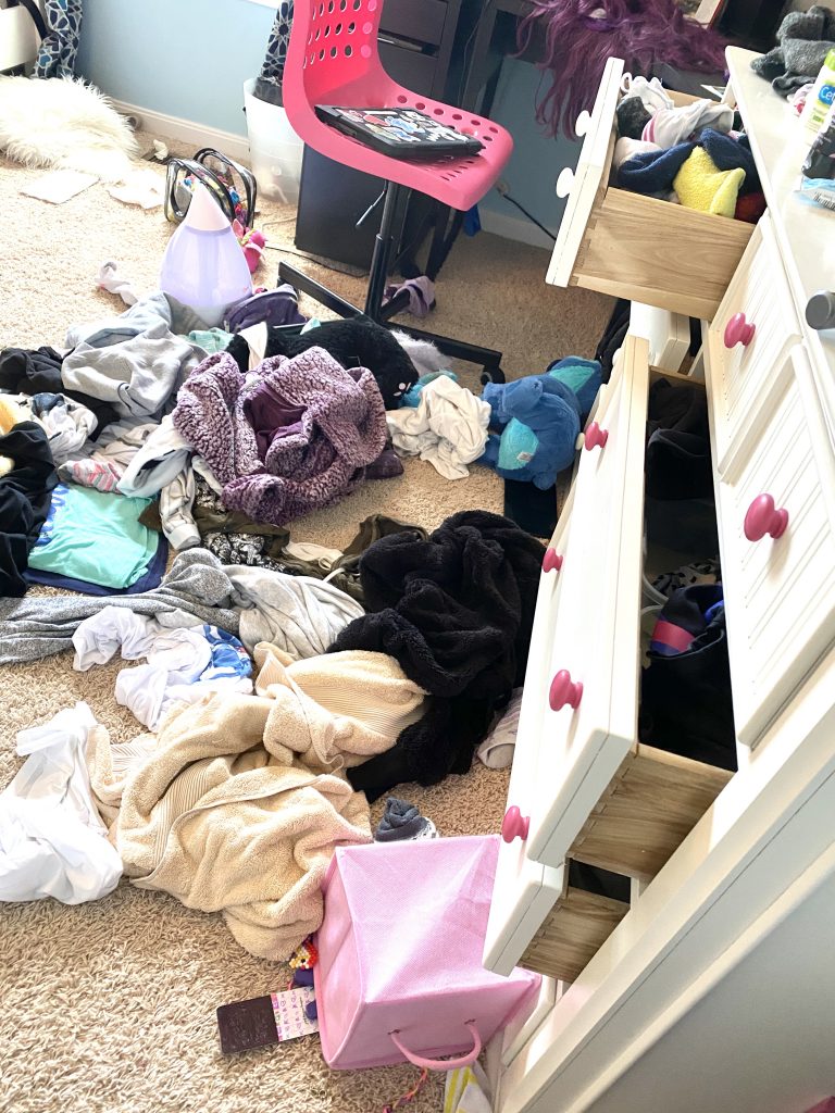 Messy Bedroom