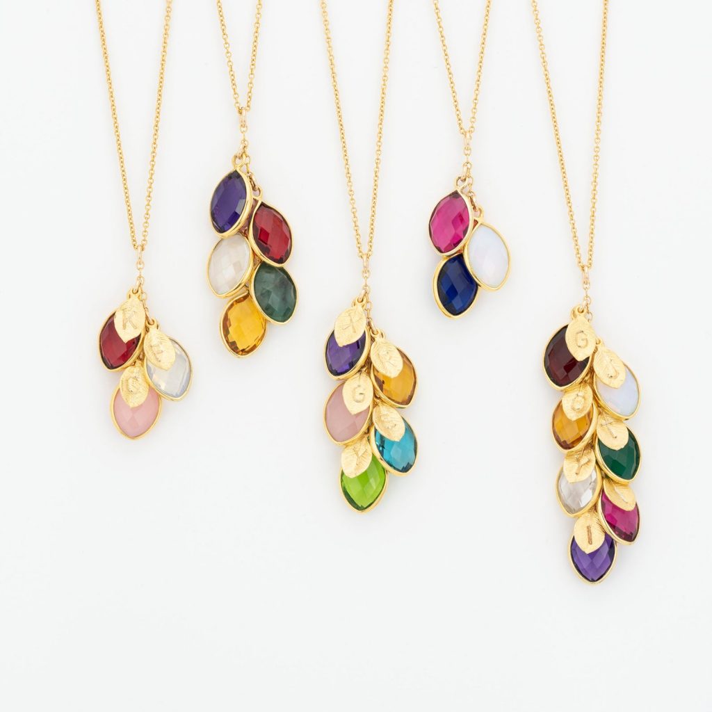 mom birthstone necklace