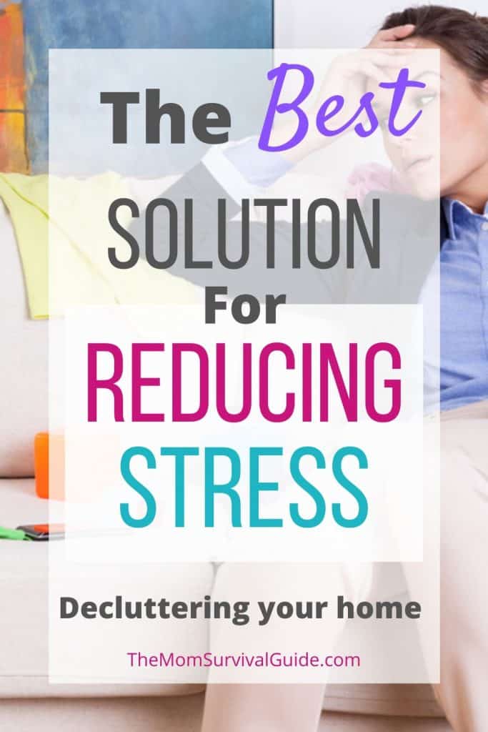 clutter causes stress