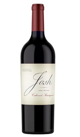 bottle of Josh Wine.