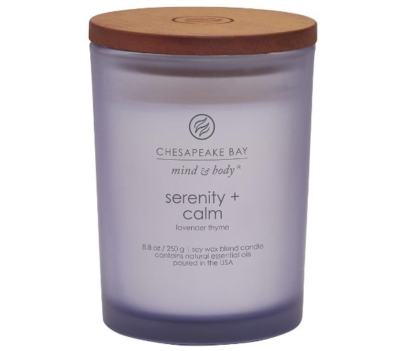 calm and serenity candle