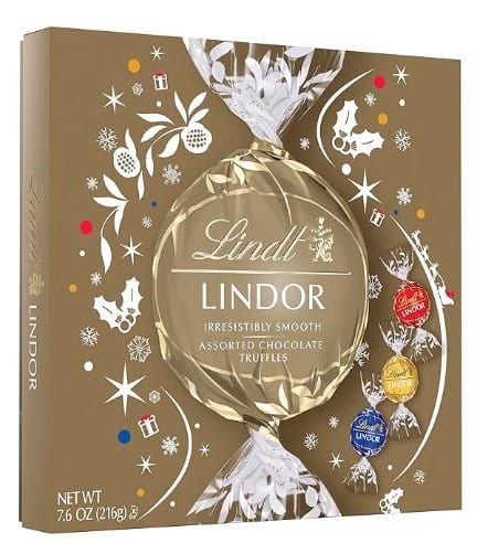 lindor assorted chocolates by lindt gift box