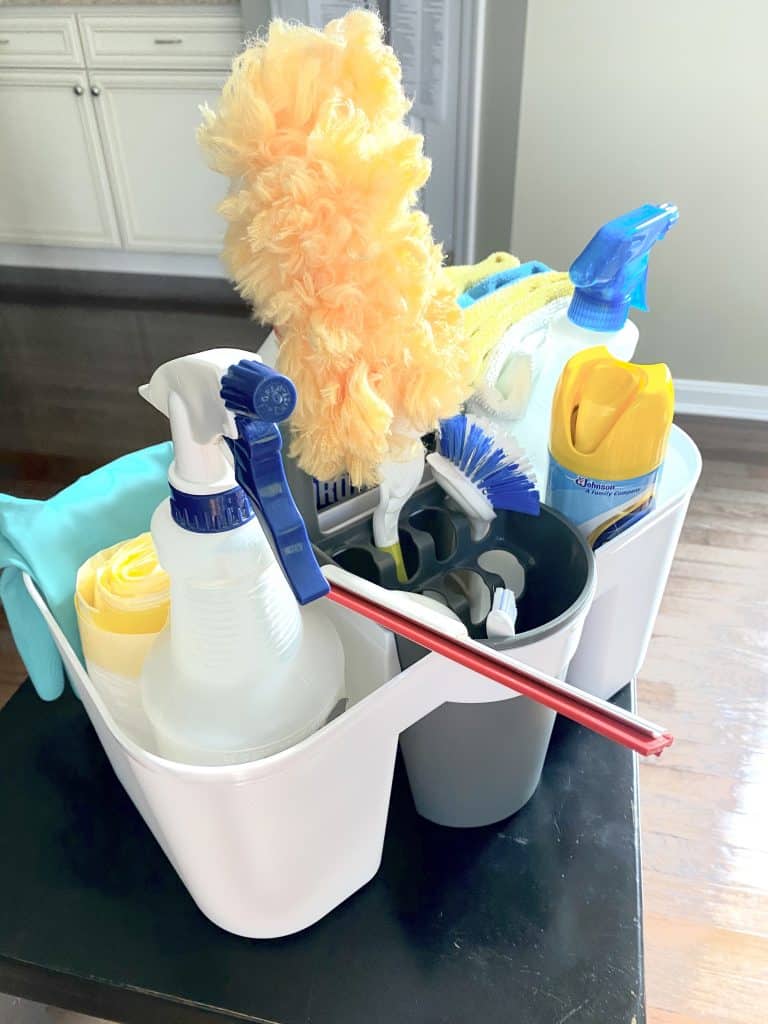 cleaning caddy