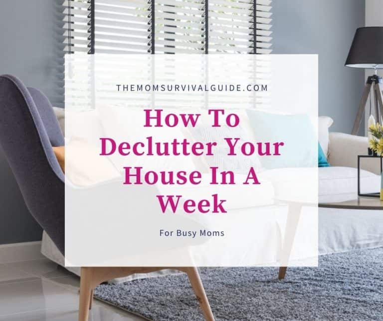 How To Declutter Your House In A Week