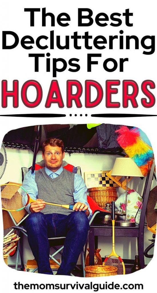 declutter without guilt hoarders pin