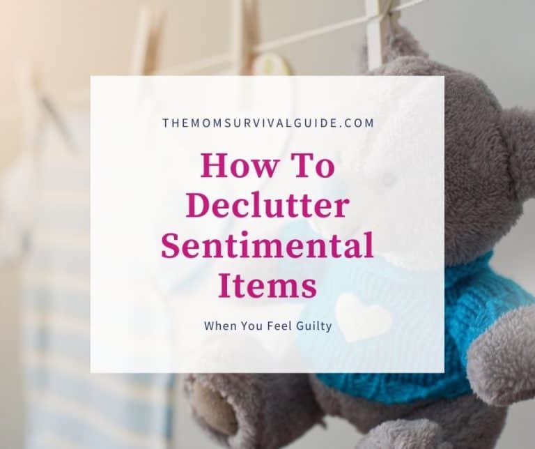 How To Declutter Sentimental Items When You Are Feeling Guilty