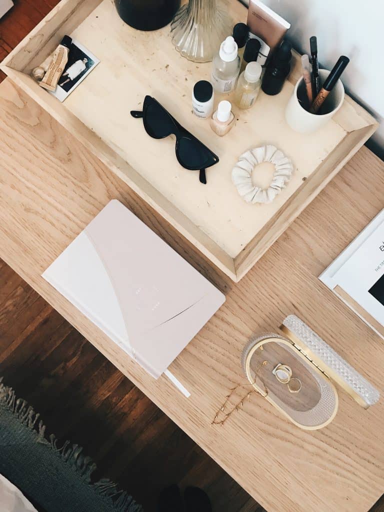 how to declutter a room bathroom counter