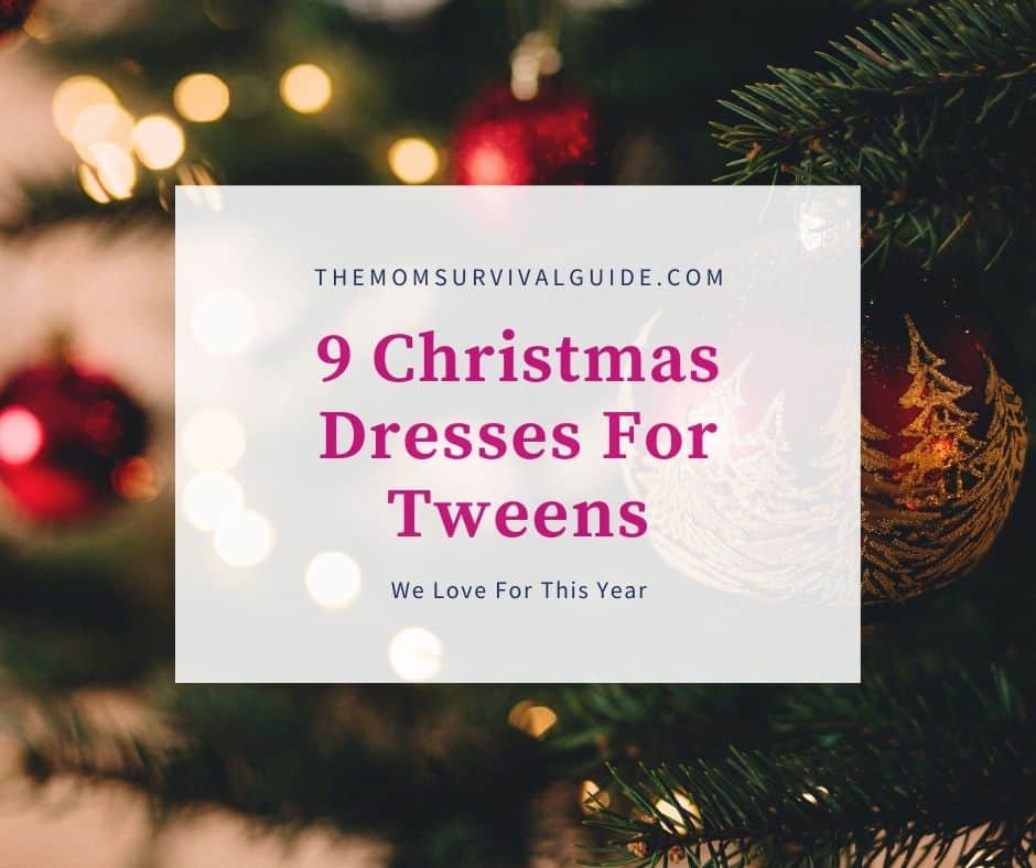 tween christmas dresses