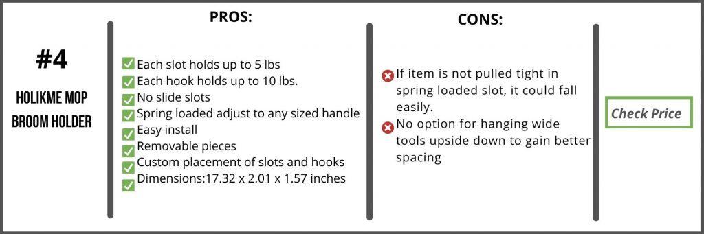 Best Broom Holder Comparison Chart4