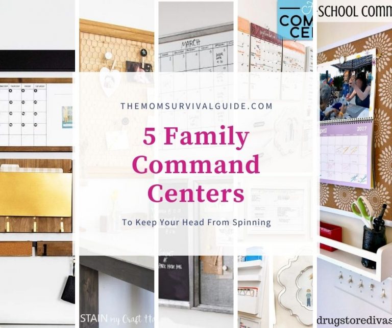 5 Easy Family Command Centers That Will Keep Your Head From Spinning