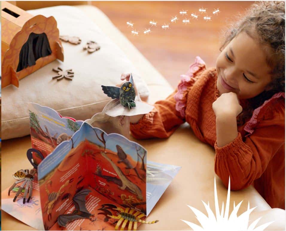 little girl playing with little passports best science kits