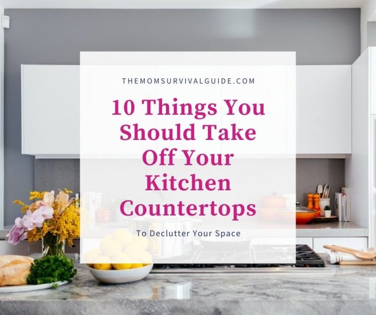 10 Things You Should Take Off Your Countertops To Declutter Your Space For Good
