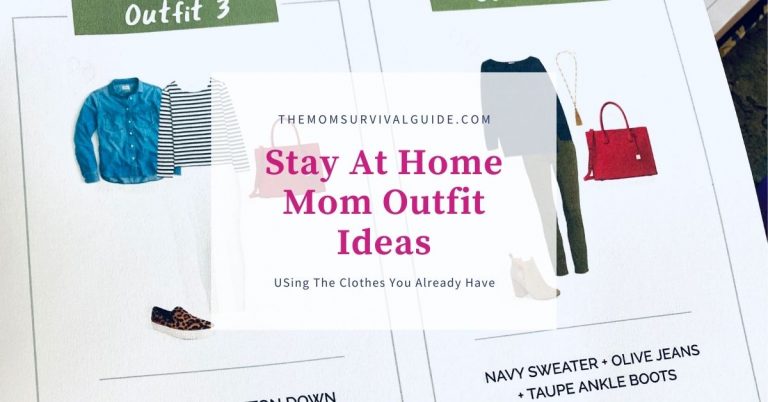 Stay At Home Mom Outfit Ideas:  Use Clothes You Have To Create Something New