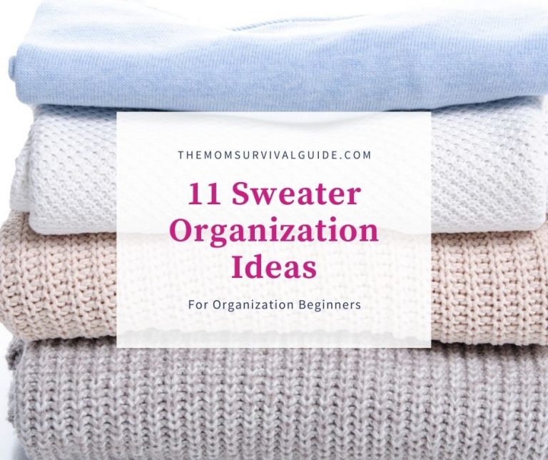 How To Organize Sweaters:  11 Helpful Tips