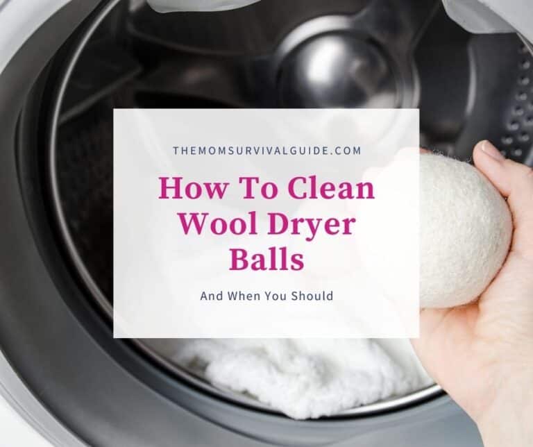 How To Clean Wool Dryer Balls and When You Should