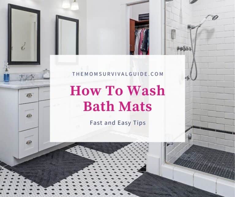 Easy Tips: How To Wash Bath Mats and Bathroom Rugs